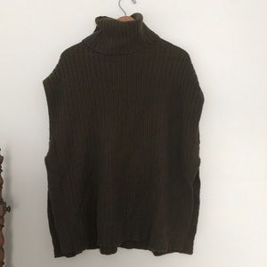 Theory Sleeveless Wool/Cashmere Blend Sweater